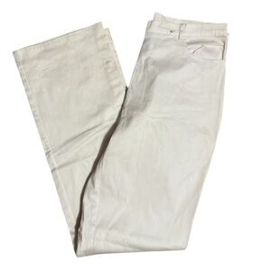 Women's Wide Leg Cream Pants
